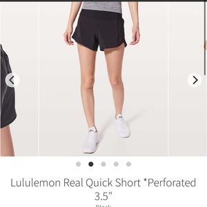 Lululemon Real Quick Short